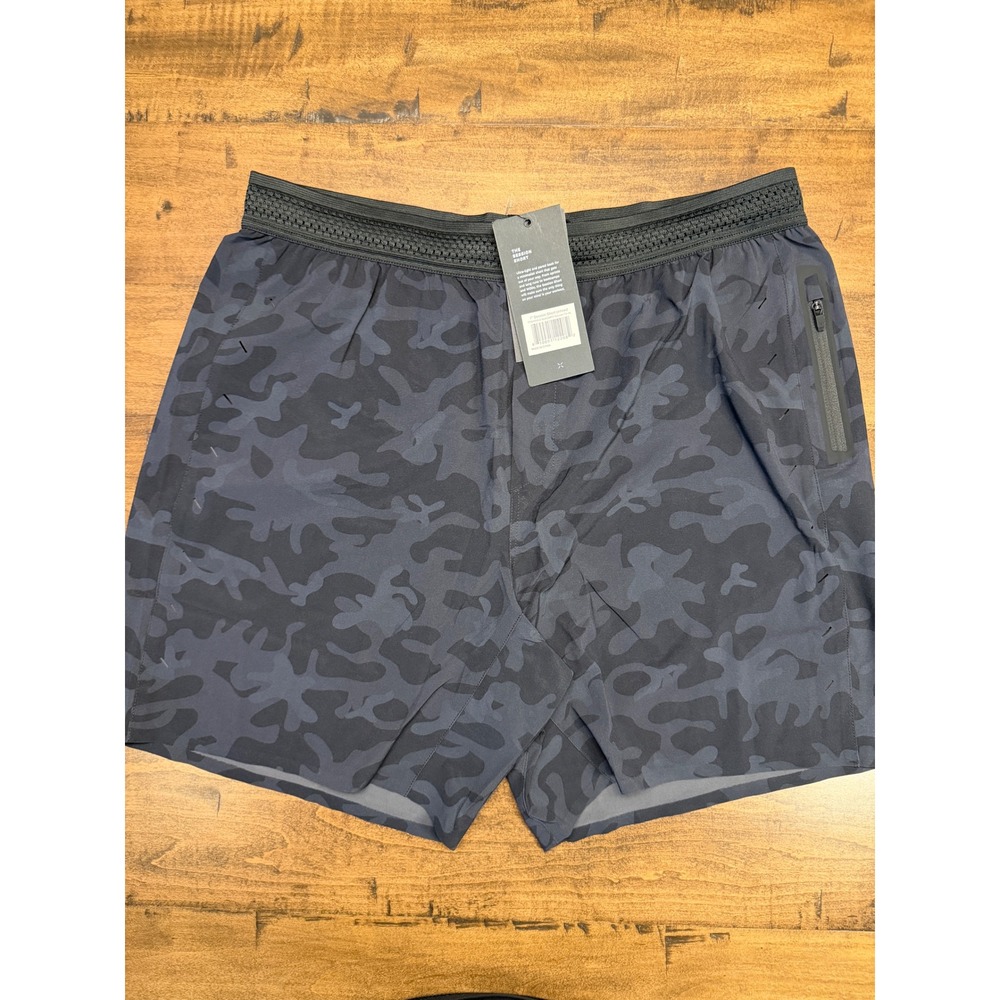 Ten Thousand Mens 7" Session Short Unlined Black Camo Training XL